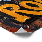 細断雪、海溝 ポスター (角)