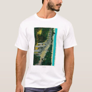 細流のSeco橋、コロラド州の通り橋 Tシャツ