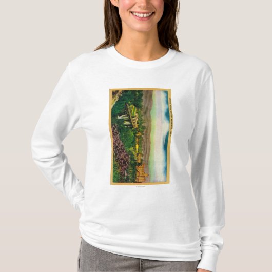 細流Seco BridgePasadena、カリフォルニア Tシャツ (正面)