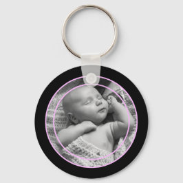 細線フォトキーチェーン キーホルダー