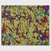 細胞の健康な医学ニューロン ラッピングペーパー (フラット)