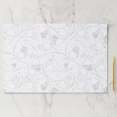 細胞を持っている人の白黒の写真 ペーパーパッド (インサイチュ)