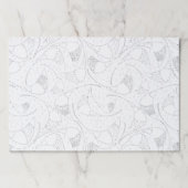 細胞を持っている人の白黒の写真 ペーパーパッド (正面)