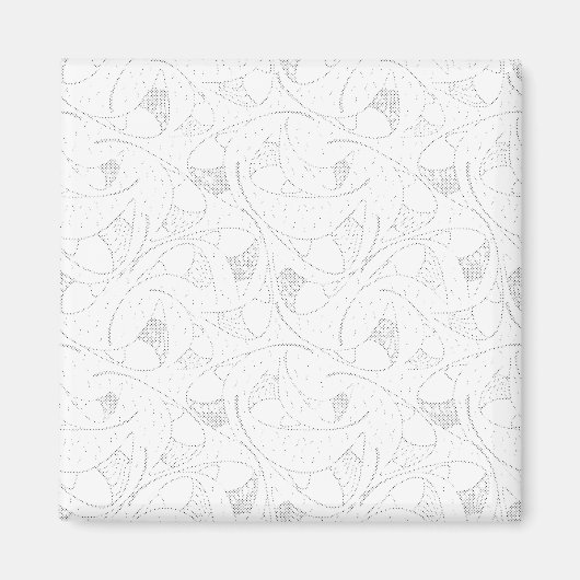 細胞を持っている人の白黒の写真 マグネット (正面)