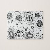 細胞デザイン ジグソーパズル (横)