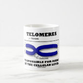 細胞レベルで老化することに責任があるTelomeres コーヒーマグカップ (中央)