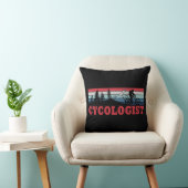 細胞学者おもしろいサイクリングことわざ クッション (椅子)