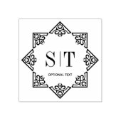 細胞性エレガントモノグラム ラバースタンプ (インプリント)