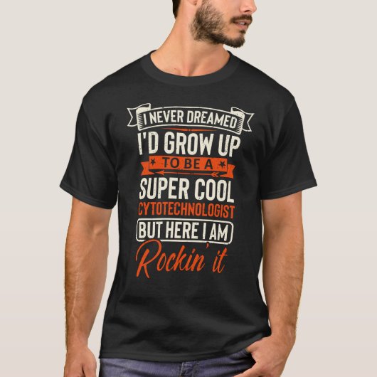 細胞技すごいクール術医 Tシャツ (正面)