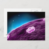 細胞核の概念像 ポストカード (正面/裏面)