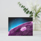 細胞核の概念像 ポストカード (スタンド正面)