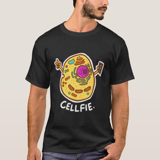 細胞生命生物学 Tシャツ (正面)