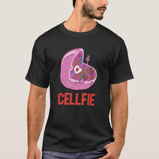 細胞生命細胞生物学化学St Tシャツ (正面)
