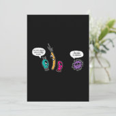 細菌おもしろいPun生物学科学生物学者 シーズンカード (スタンド正面)