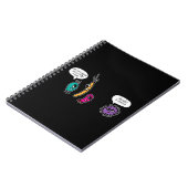 細菌おもしろいPun生物学科学生物学者 ノートブック (左側)