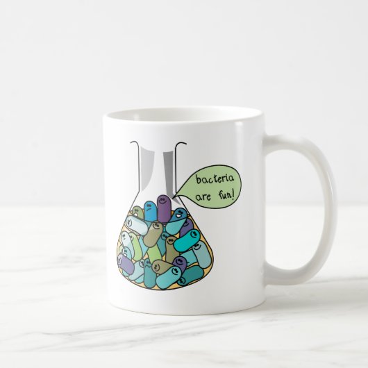 細菌のマグ コーヒーマグカップ (右)