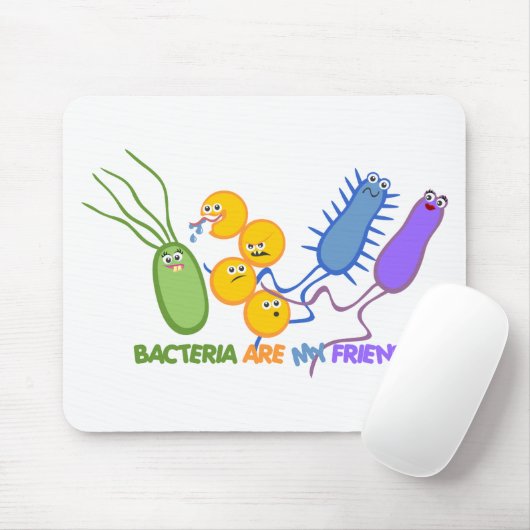 細菌の友人 マウスパッド (マウス)