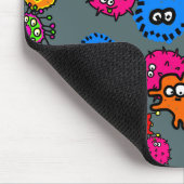 細菌の壁紙 マウスパッド (コーナー)