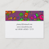 細菌の壁紙 名刺 (裏面)