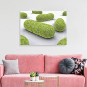 細菌の概念像1 キャンバスプリント (インサイチュ (リビング))