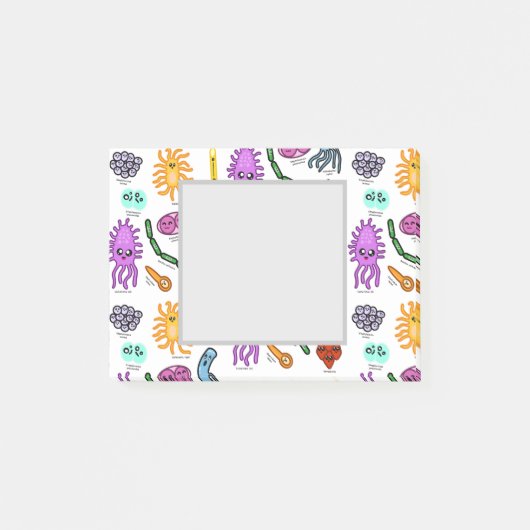 細菌の種類 ポストイット (正面)