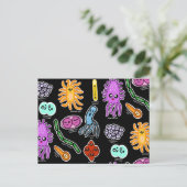 細菌の種類 ポストカード (スタンド正面)