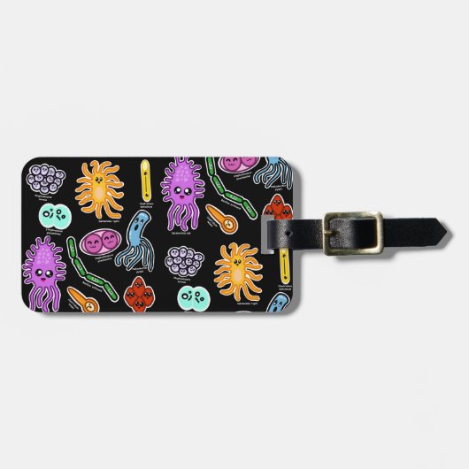 細菌の種類 ラゲッジタグ (正面横)