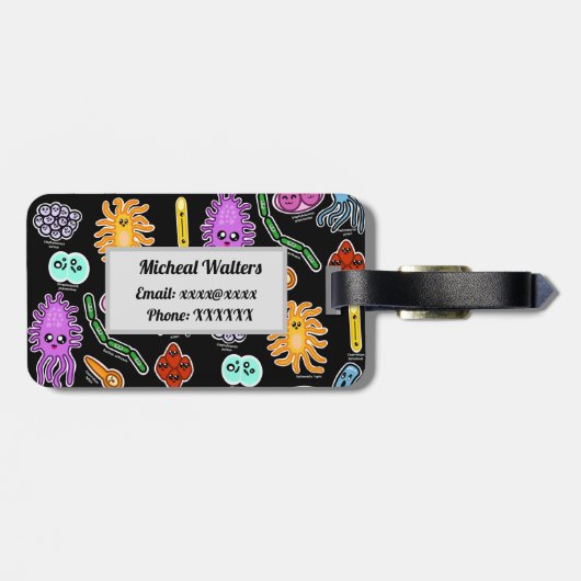 細菌の種類 ラゲッジタグ (裏面横)