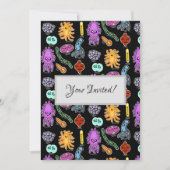 細菌の種類 招待状 (正面)