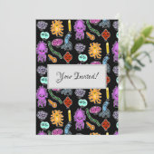 細菌の種類 招待状 (スタンド正面)