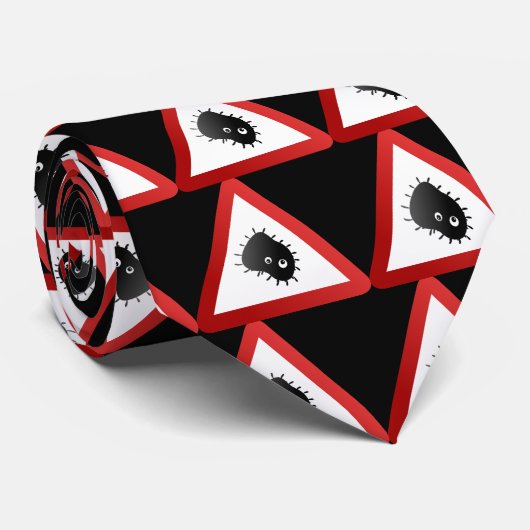 細菌の警告標識、 ネクタイ (ロール)