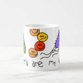 細菌は私の友人です コーヒーマグカップ (中央)