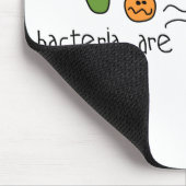 細菌は私の友人です マウスパッド (コーナー)