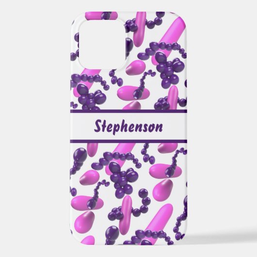 細菌パーソナライズされた iPhoneケース (裏面)