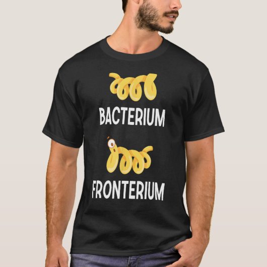細菌フロンテリウム細菌学6 Tシャツ (正面)
