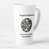 細菌マグカップを支持する カフェラテマグ (右アングル)