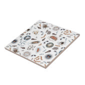 細菌及びウイルスパターン タイル (側面)