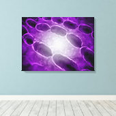 細菌性肺炎の顕微鏡的見解2 キャンバスプリント (インサイチュ (ウッドフロア))