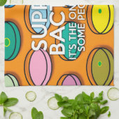 細菌科学おもしろい引用文 キッチンタオル (折り畳み)