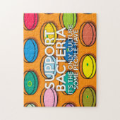 細菌科学を支援する ジグソーパズル (縦)