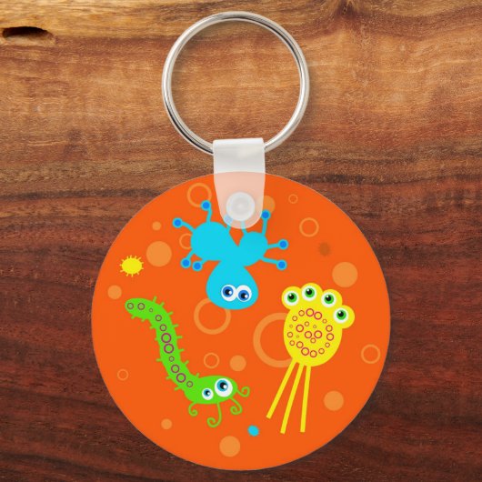 細菌 キーホルダー (正面)