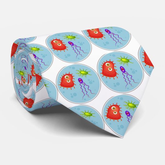 細菌 ネクタイ (ロール)