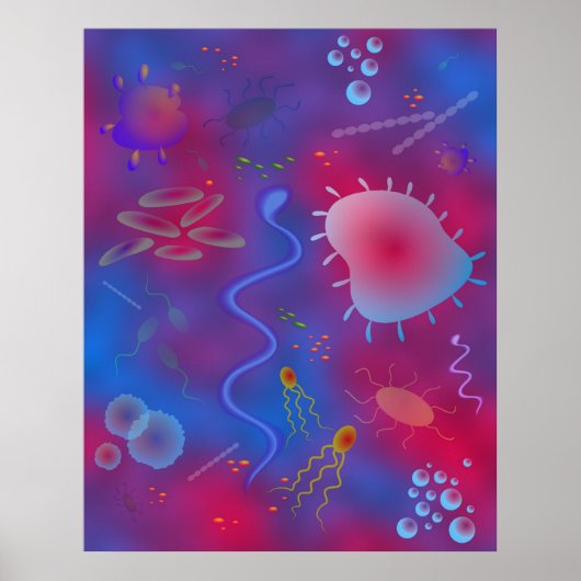 細菌 ポスター (正面)