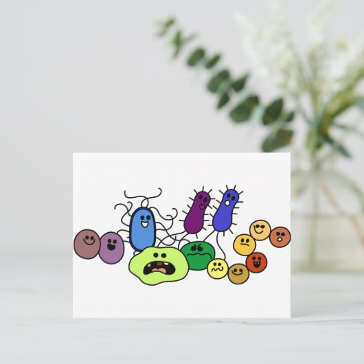 細菌 ポストカード (スタンド正面)