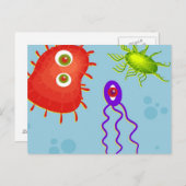 細菌 ポストカード (正面/裏面)