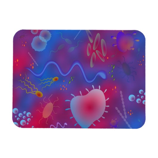 細菌 マグネット (横)