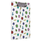 細菌、細菌およびウイルスパターン クリップボード (右)