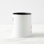 細菌、細菌は、それをベッドの滞在広げません マグカップ (中央)