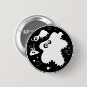 細菌 缶バッジ (正面&裏面)