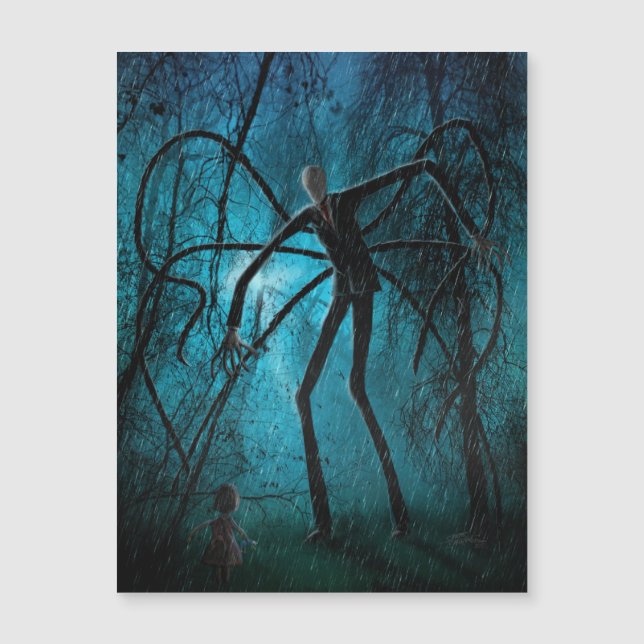 細身の男と失った魂 (正面)